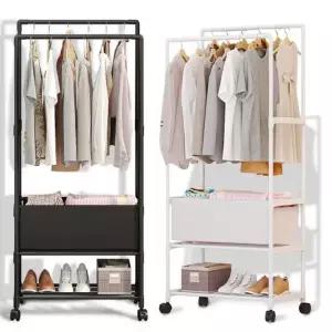더블 이동식 올인원 파워행거 비키니옷장
