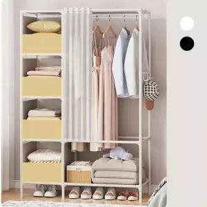 올인원 파워행거 비키니옷장 조립식 침실 대형 행거
