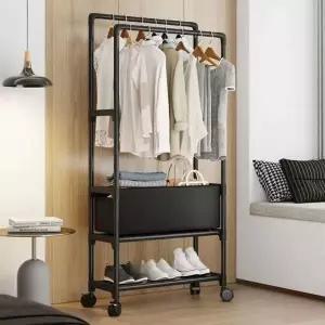 조립식 간이 옷장 올인원 파워 행거 비키니옷장