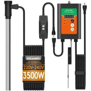 3500W 240V 풀잠수식 휴대용 전기 침지 대형 온수기 누수 방지 및 온도 조절 기능이 있는 방수 온수 욕조