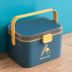 함 블루 분리형 응급함 소형 케이스 약상자 응급 비상약