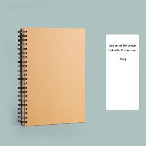 A4 스케치북 두꺼운 빠른 드로잉 북 16K 페인팅 8K 블랭크 낙서 유화