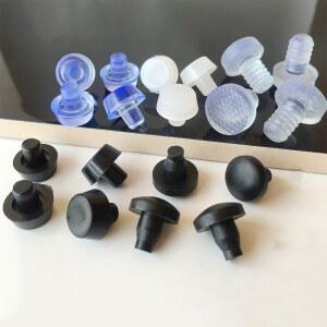 10/20pcs 라운드 PVC 가구 발 손톱 고무 네일 사무실 테이블 의자 다리 바닥 보호기 슬라이딩 디스크 소음