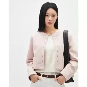 [LAP] LAP 노카라 스웨이드 크랍자켓 AR1LZ261 [P003787671]