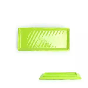 업소용 멜라민 스시사라접시 소 연두색