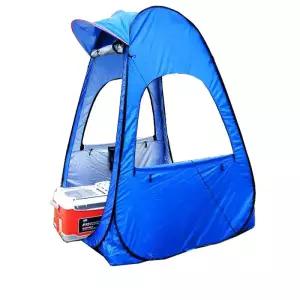 원터치 텐트 1인용 경량 쉘터 낚시 야외 방풍 간이