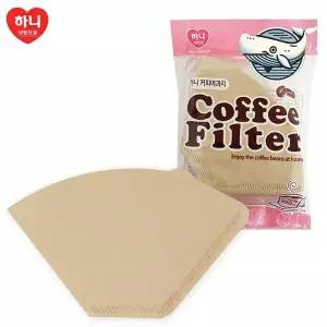 [하프클럽/브이와이]커피여과지 핸드드립 여과지필터 전용 100매