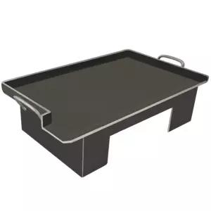 사각 철판 업소용 대형 호떡 볶음판 구이판 사각철판 구이