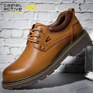 남성신발 워커 앵클부츠 천연가죽 슬립온 트렌디 캐주얼 슈즈 심쿵해외구매