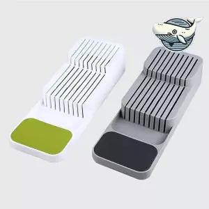 [하프클럽/브이와이]주방용 칼블럭 칼 정리함 수납박스 세련된 주방