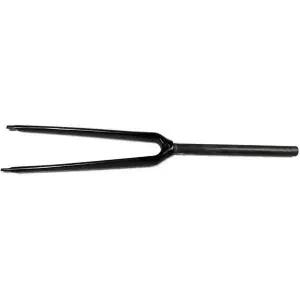 로드키 로드 바이크 포크 1인치 스트레이트 튜브 풀 카본 파이버 700C 블랙