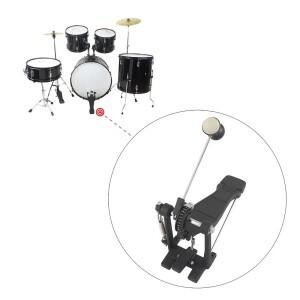 IRIN 베이스 드럼 페달 스테인레스 스틸 샤프트 펠트 비터 해머 말렛 킥 타악기 악세서리 부품 재즈