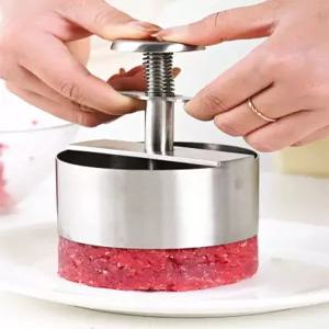 떡갈비틀 프레스 스텐 성형기 원형 스테인리스 햄버거