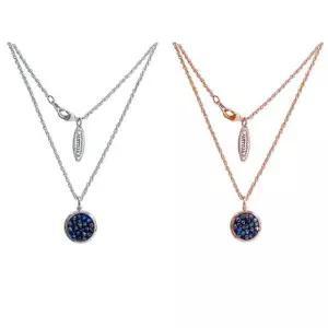 블루 오스트리아 크리스탈 목걸이 N020 (2Type)