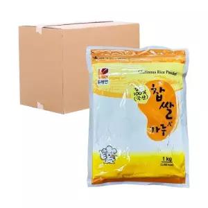 [박스] 뚜레반 찹쌀가루 (국산) 1kg 25입