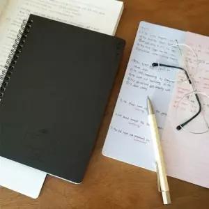 [문구/오피스] 줄노트 공백 블랙 사무용품 6색 148x210