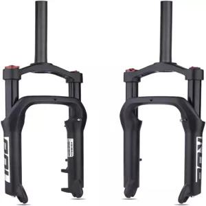 볼라니 스노우 비치 바이크 서스펜션 포크 20인치 4.0 타이어 팻 에어 프론트 여행 135mm