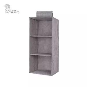 옷장안 모던 행거 수납선반 옷보관 정리함 수납장 3단