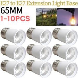 E27에 E27 9mm 연장 기초 LED 빛 램프 전구 접합기 소켓 변환기 연결 관 CFL