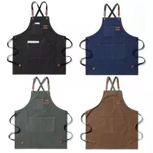 화방작업복 미술앞치마 미술작업복 패브릭앞치마