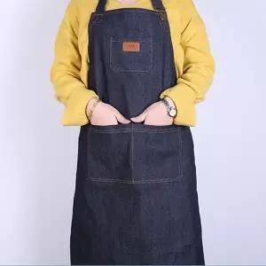 미술토시 청 미술작업복 1P 화방앞치마 미술앞