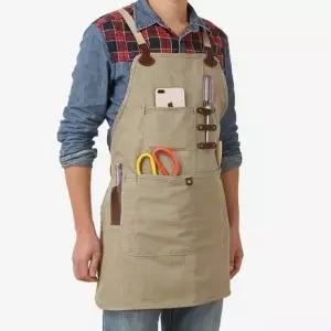 공방앞치마 미술 앞치마 미술보호복 빈티지 미술