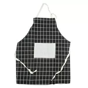 앞치마 화방앞치마 체크 공예앞치마 작업앞치마