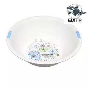 [콩심팥심]꽃무늬 세탁용 대야 청소팬 대형 세탁기능 소형