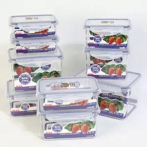 플라스틱저장함 식재료정리통 사각박스 대형 10.8L