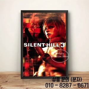 사일런트 힐 게임 포스터 인쇄 아트 캔버스 회화 벽 스릴러 사진 침실 룸 홈 장식 선물