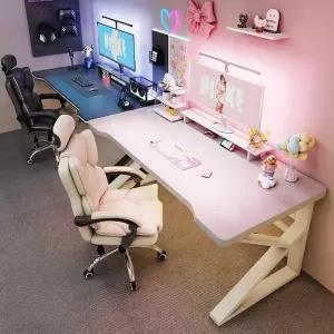 2인용 컴퓨터 책상 듀얼 사무용 게이밍책상 2인 데스크 커플