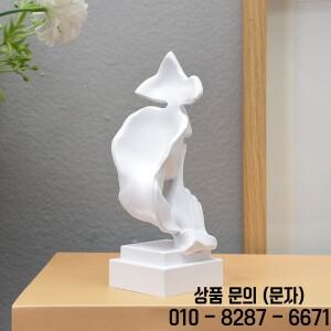 마스크 제스처 장식품 손가락 입술 조각상 비밀 보관용 홈 데코 사무실 책상 선물 거실