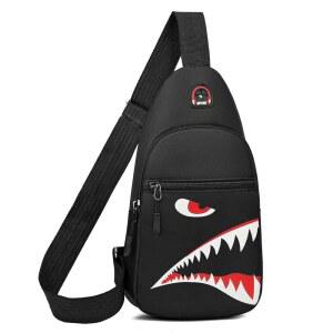 여행 스포츠 러닝 하이킹을 위한 레카이후 숄더백 슬링백 남성용