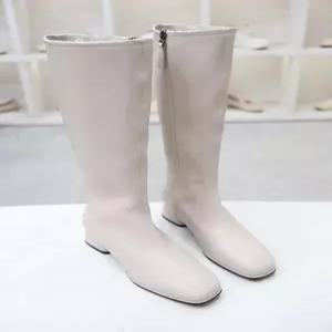 [코디엘루]소가죽 베이직 캐주얼 여성 롱부츠 4cm CDMD501059-2