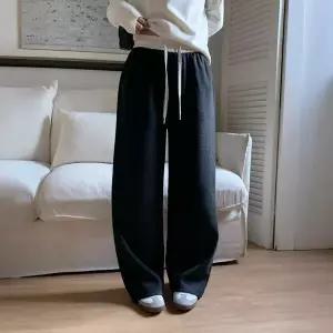 여자 고무줄 포근한 가을겨울 넓은 융기모 팬츠