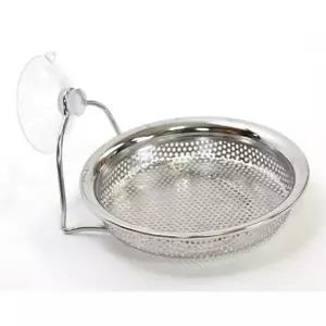 욕실정리잡화 비누수납철제케이스 원형비누받침용품