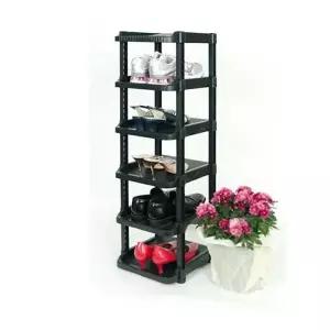 실내 다단 구조 셀프조립 신발장 6단