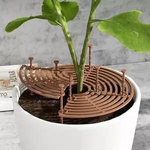 흙날림방지 식물화분 덮개 실내용 원형 커버 DD12166