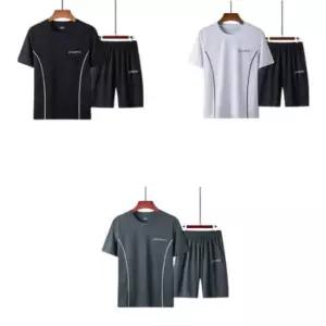 쿨링 반팔 상하의 세트 남자추리닝 남성츄리닝 남자츄리닝바지