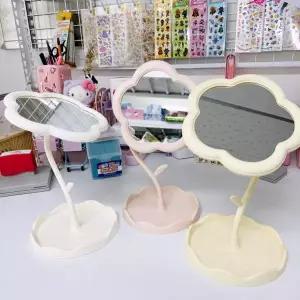 플라워 탁상 수납 거울