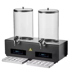 보온물통 전기 유리 뷔페 온수통 육수통 핫초코 찻병