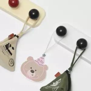 [생활] (3구) 무타공 후크걸이 정리 옷걸이 수납 벽 볼 사무용품 접착식 동글동글