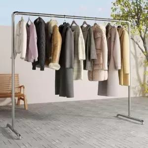 [생활] 봉 옷장 옷걸이 행거 스탠드 이동식 파이프 정리 철제