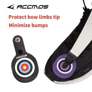 리커브 보우 림 팁 패드 고무 프로텍터 슈즈 양궁 악세서리