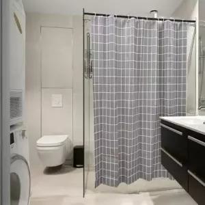 [SBD] 커튼 체크 샤워 그레이 중