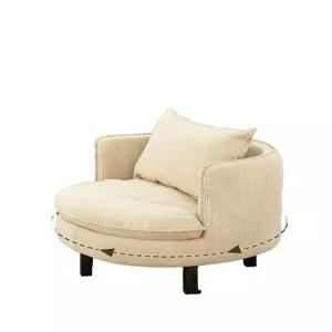 일인쇼파 거실 암체어 회전 거실 눕는 토퍼 릴렉스