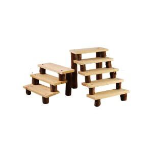 애견 삼나무 계단 장식 사다리 승강장 조경 기둥 용품 오르막 말뚝 나무