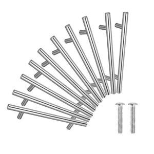 현대식 스테인리스 스틸 부엌 문 캐비닛 T 바 손잡이 당기는 가구 찬장 서랍 핸들