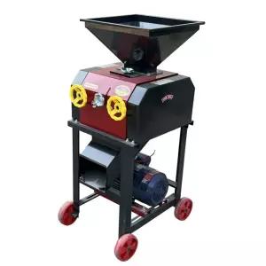 자동 땅콩 탈곡기 타작기 수확기 참깨 옥수수 제거기