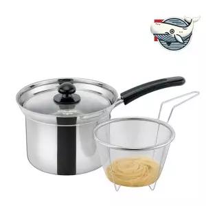 [하프클럽/브이와이]멀티 주방냄비 국수냄비 스틸 이유식 18cm